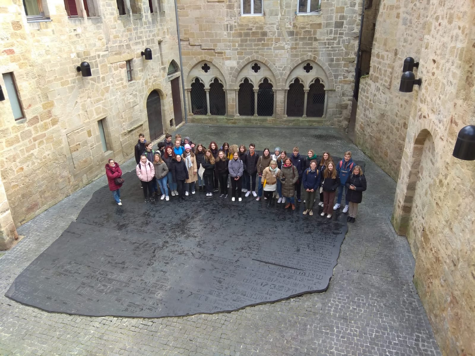 Gruppenfoto Figeac musée Champollion
